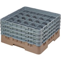 Cambro Camrack Beige 25 Compartments Max Glass Height 215mm