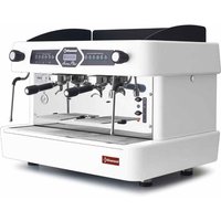Coffee machine 2 groups, automatic (with display) - WHITE