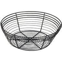 Wire Basket Round 25.5 x 8cm - Pack of 6