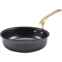 GenWare Black Vintage Steel Mini Fry Pan 13.5 x 3.75cm - Pack of 6