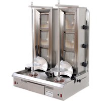 Archway Gas Twin Doner Kebab Grills 3 Burners NAT