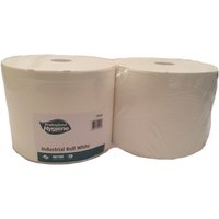Industrial Roll 2ply White