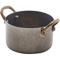 GenWare Vintage Steel Mini Casserole Dish 9 x 5.25cm - Pack of 6