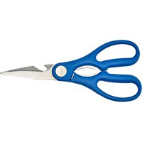 Stainless Steel Kitchen Scissors 8" Blue