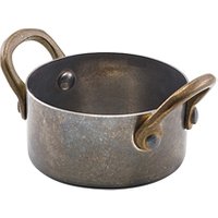 GenWare Vintage Steel Mini Casserole Dish 7 x 3.75cm - Pack of 6