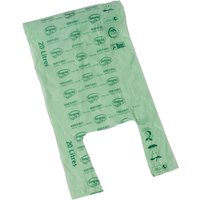 Compostable Biobag Green 20 Litre 17"x17"