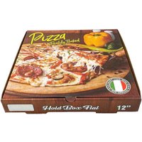 12" Freshly Baked corrugated pizza box (100)