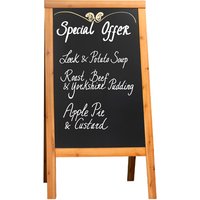Sandwich A-Board 70X120cm Teak