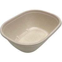 770cc Compostable Oval Tall Pulp Bowl (6 x 50's)