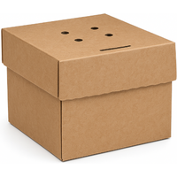 Premium Fold Out Burger Box (122x122x102mm) (100's)