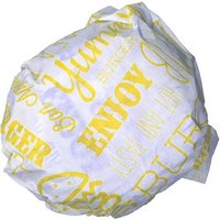 Yellow Compostable Burger Wrap 25x33cm (1000)