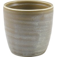 Terra Porcelain Matt Grey Chip Cup 30cl/ 10.5oz - Pack of 6