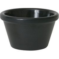 GenWare Melamine Black Smooth Ramekin 85ml/ 3oz - Pack of 24