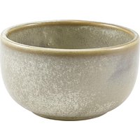 Terra Porcelain Matt Grey Round Bowl 12.5cm - Pack of 6
