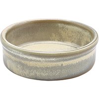 Terra Porcelain Matt Grey Tapas Dish 10cm - Pack of 12