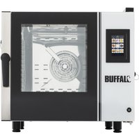 Buffalo Smart Touchscreen Compact Combi Oven 6 x GN 1/1 with Installation Kit