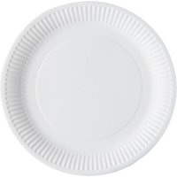 9" White Greenspirit Paper Plates (10x100)