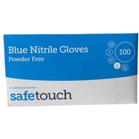 SAFE TOUCH PF Blue Nitrile L (10x100)