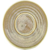 Terra Porcelain Matt Grey Saucer 11.5cm - Pack of 6