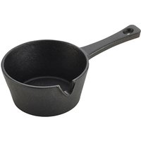 Mini Cast Iron Sauce Pan 9.7 x 4.5cm - Pack of 6