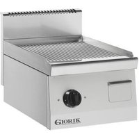Giorik Snack 60 LGE4911X Slimline Electric griddle - Ribbed plate