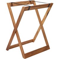 GenWare Acacia Wood Butler Tray Stand