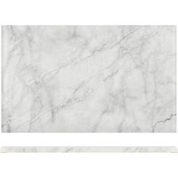 White Marble Agra Melamine GN1/1 Slab 53 x 32.5cm