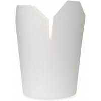 16oz Spiritpak White Noodle Box (10x50)