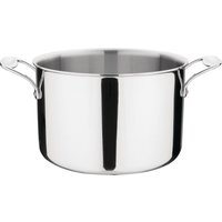 Vogue Stainless Steel & Aluminium Tri-Wall Stew Pan 25cm