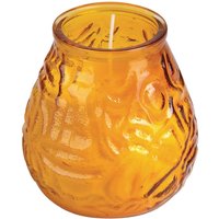 Bolsius Amber Lowboy Candle Bar Lights (Pack of 12)