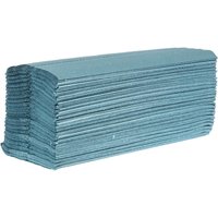 Jantex C Fold Paper Hand Towels Blue 1-ply 2640 sheets