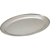 GenWare Stainless Steel Oval Flat 50cm/ 20"