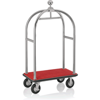 Luggage trolley Red
