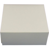 White Cake Box 12x12x4" (100)
