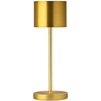 Utopia Tahiti LED Cordless Lamp Brushed Gold 260mm (6 Pack)