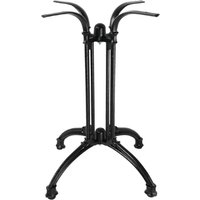 Bolero Cast Iron Decorative Brasserie Table Leg Base