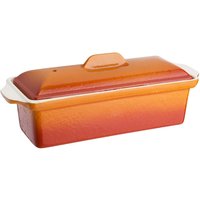 Vogue Orange Pate Terrine Mould 1.3Ltr