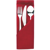Occasions Polyester Napkins Burgundy (10 pack)