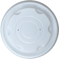 90mm Greenspirit CPLA Compostable Lids (CS1) (10x50)