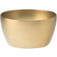 Utopia Artemis Double Walled Bowls Rumbled Gold 110mm (6 Pack)