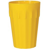 Olympia Kristallon Polypropylene Tumblers Yellow 141.3ml (12 pack)
