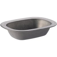 Utopia Vintage Steel Pie Dishes 160x120mm (6 Pack)