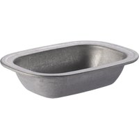 Utopia Vintage Steel Pie Dishes 180x135mm (6 Pack)