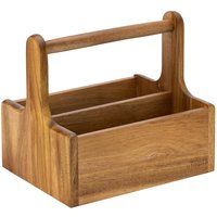 Utopia Medium Wooden Table Caddy (2 Pack)