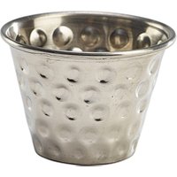 GenWare Stainless Steel Hammered Ramekin 71ml/ 2.5oz - Pack of 24