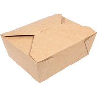 Vegware Compostable Paperboard Food Boxes No.8 1300ml / 46oz (300 Pack)