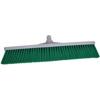 SYR Hygiene Broom Head Stiff Bristle Green