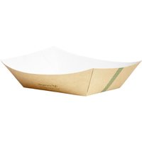 Vegware Kraft Food Tray Small 6x5" (300 Pack)