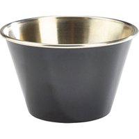 GenWare Black Stainless Steel Ramekin 17cl/ 6oz - Pack of 24