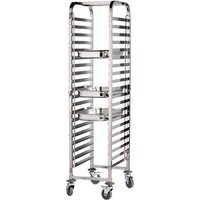 St/St. Gastronorm 1/1 Trolley 20 Shelves